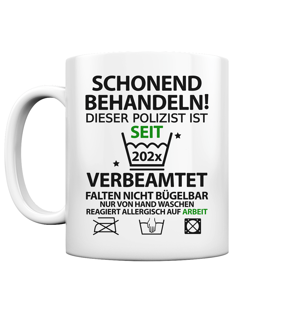 Geschenk zur Verbeamtung Polizei polizist Personalisiert 2