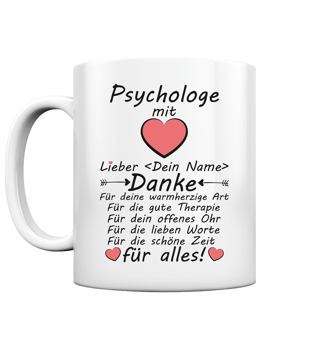 Psychologen | Geschenk zum Abschied  tasse 2