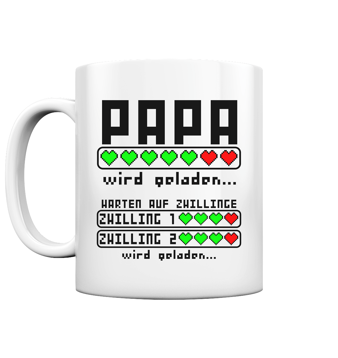 Werdender Zwillinge Papa mal 2 | Tasse | Geschenk  2