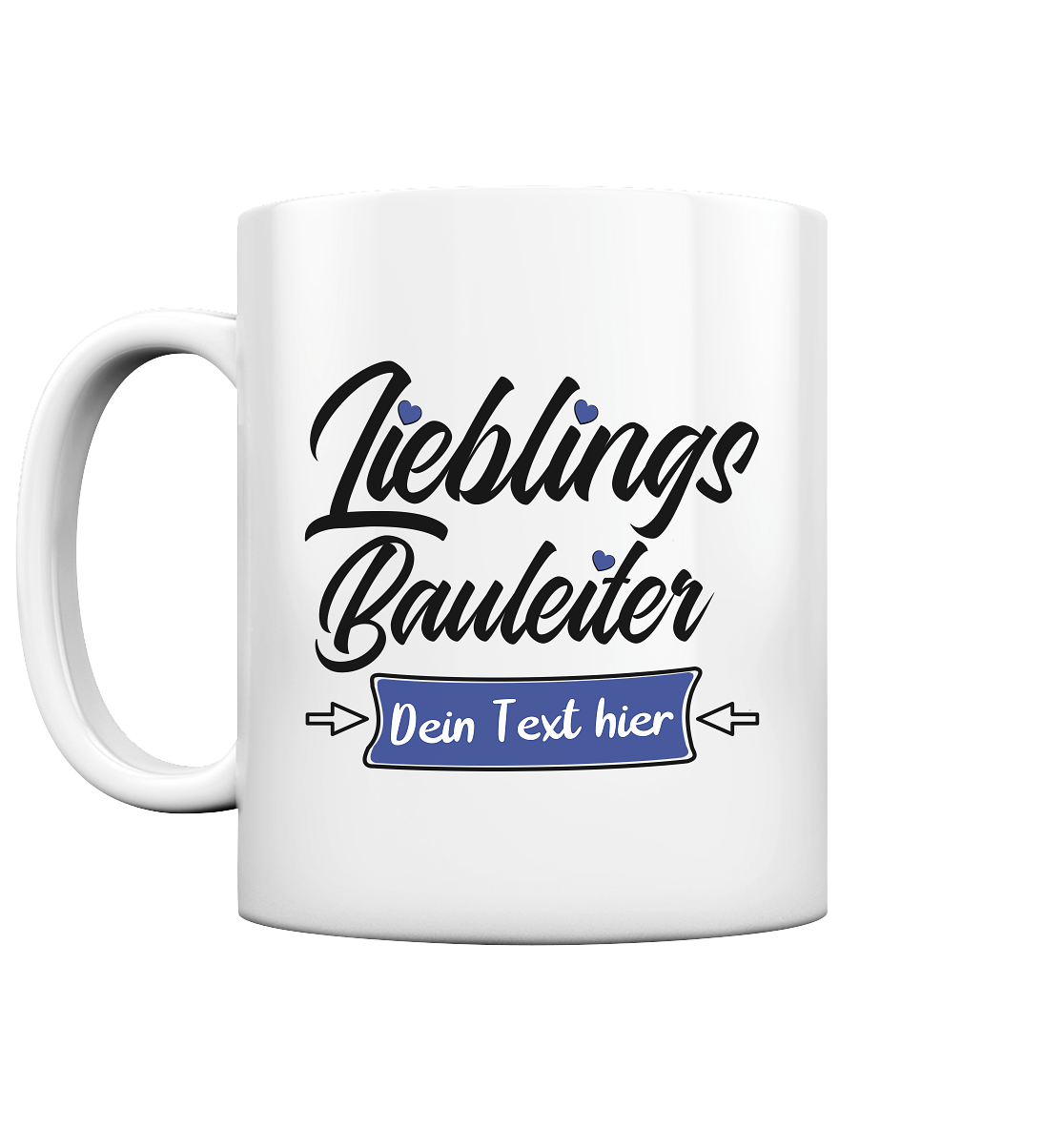Abschiedsgeschenk zum Abschied Bauleiter Bauleiterin Tasse