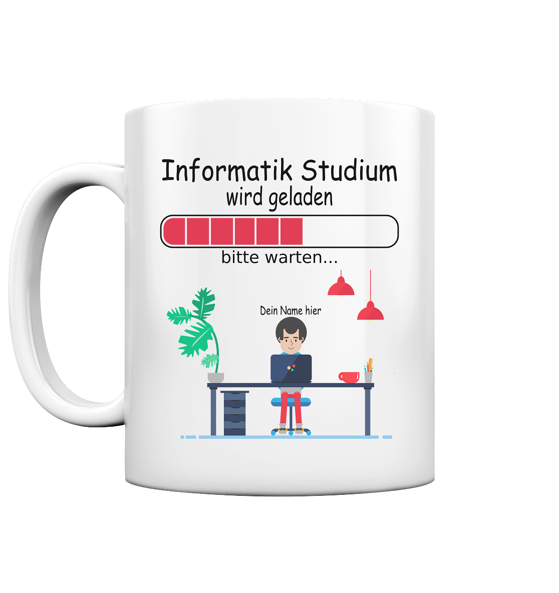 Informatik Studium | Student Geschenk | Personalisiert tasse 2