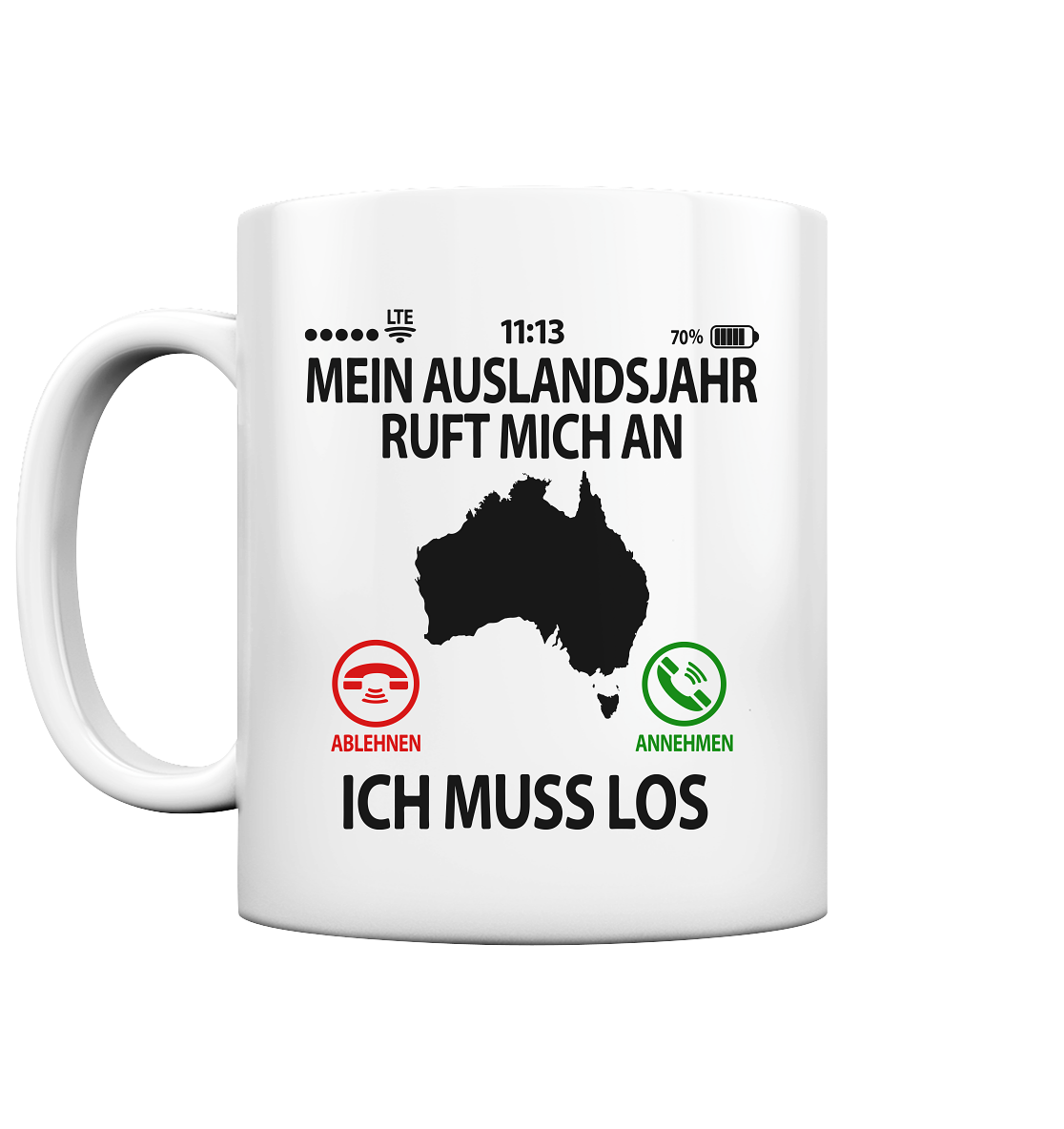Auslandsjahr Australien Tasse 2