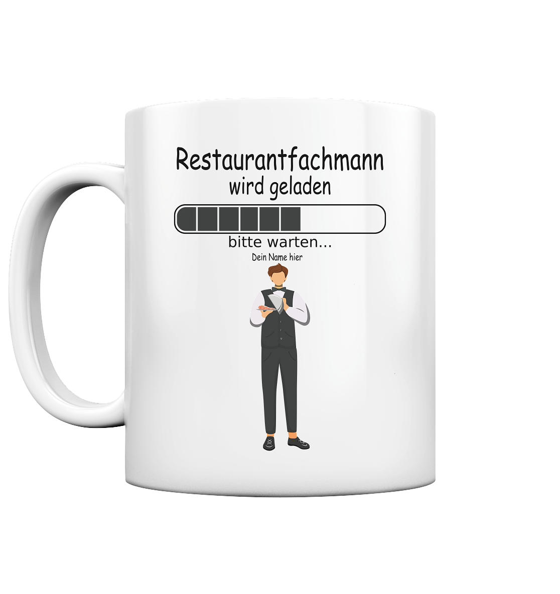 Restaurantfachmann Ausbildung | Geschenk mit Personalisierung tasse 2