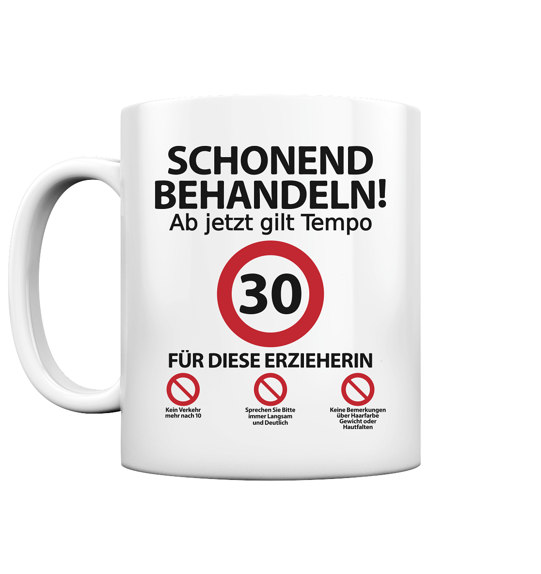 30. Geburtstag Erzieherin | Geschenk | Lustig tasse 2