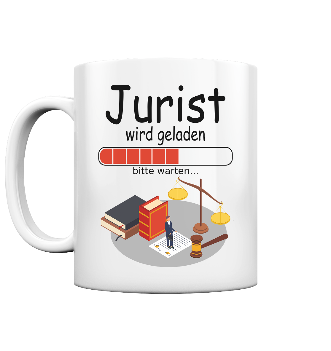 Geschenk für Angehende Juristen Jurastudium - Tasse zum Jura Beginn 