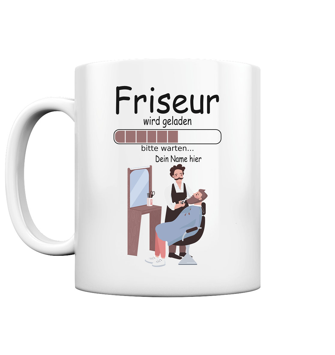 Friseur  in Ausbildung Geschenk Personalisiert 2