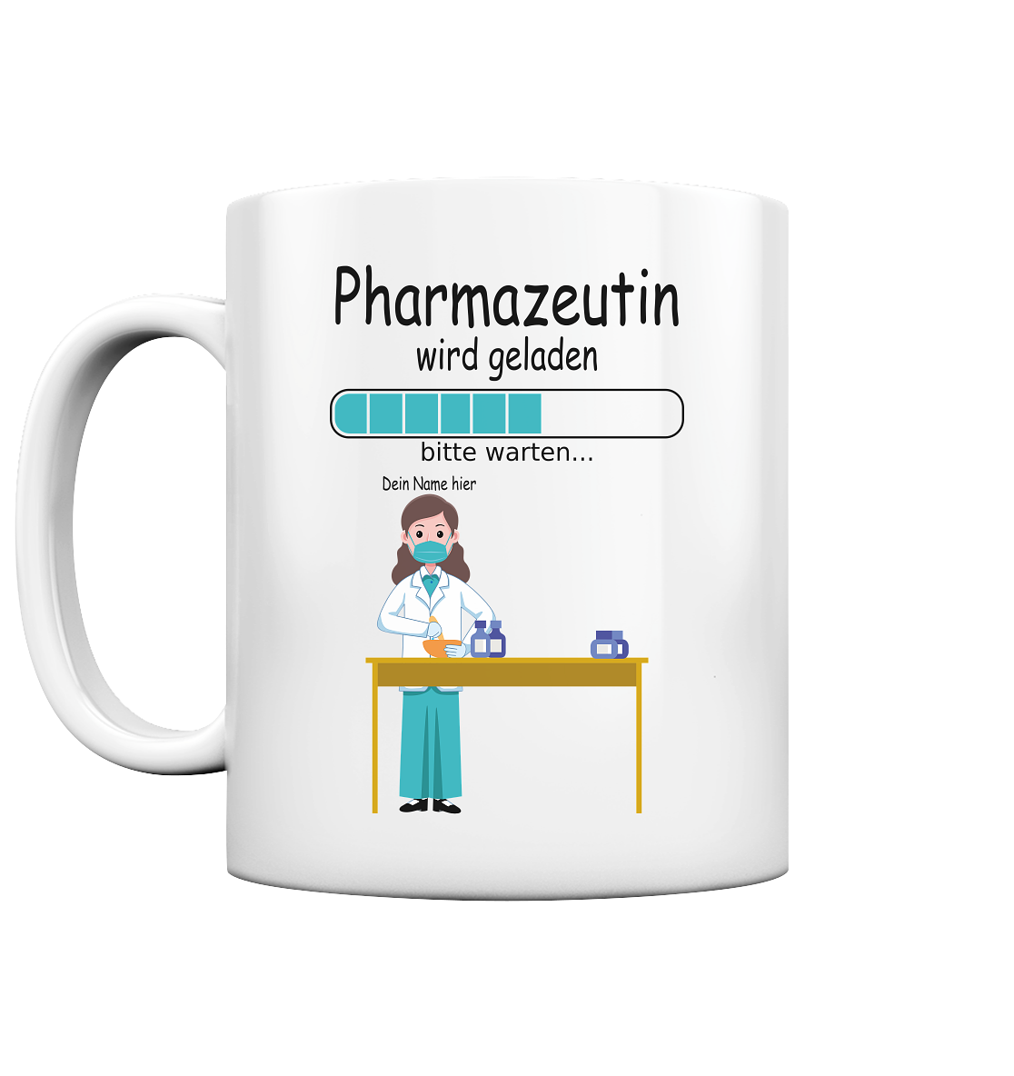 Pharmazeutin Geschenk | zur Pharmazie Ausbildung tasse 2