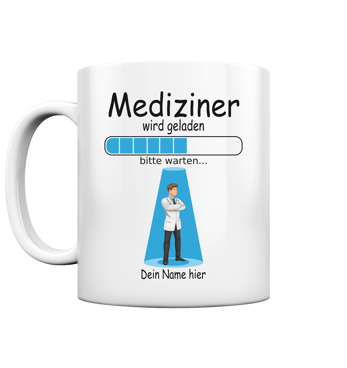 Beginn Medizinstudium | Geschenk Personalisierbar Tasse student 2