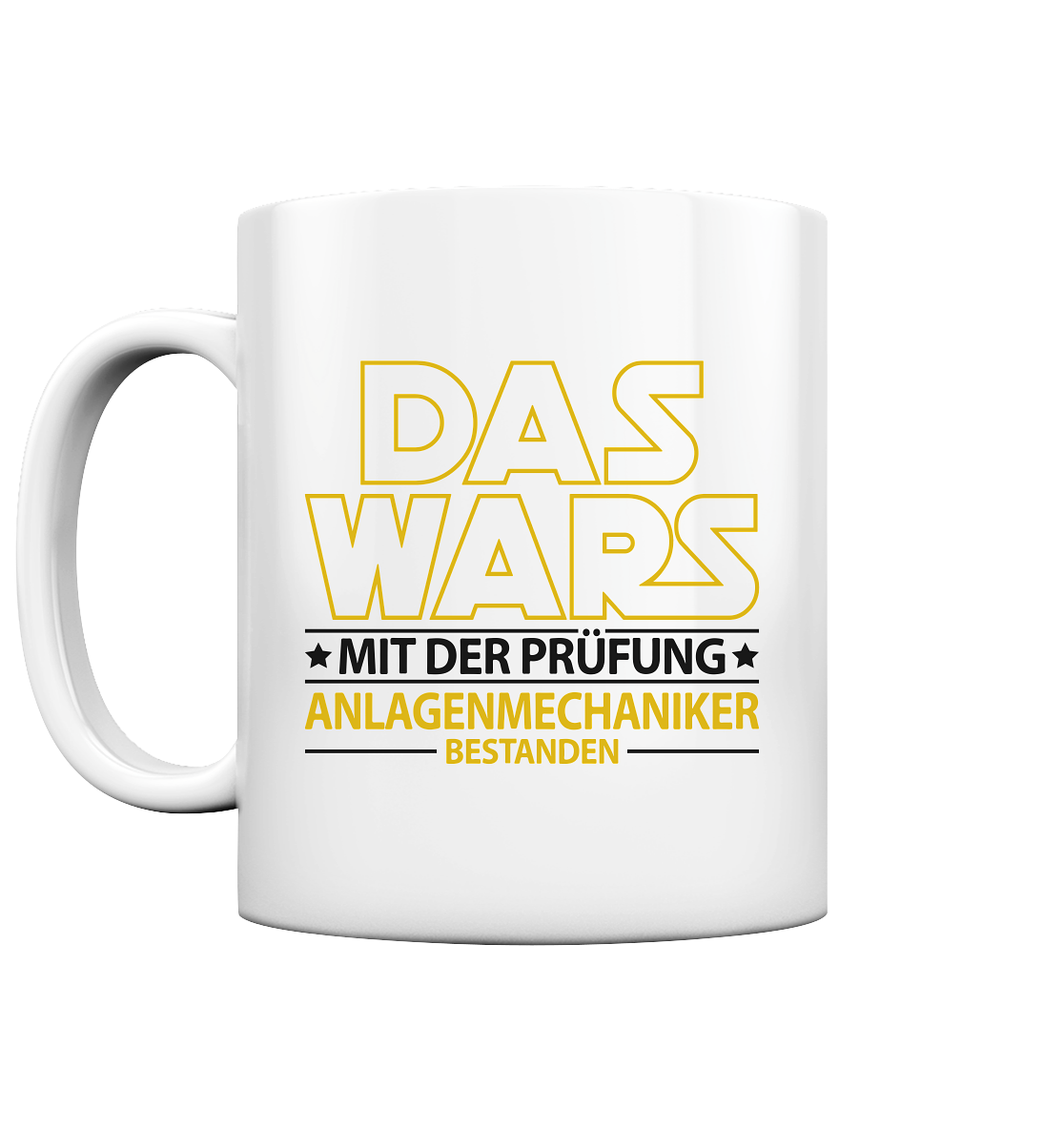 Anlagenmechaniker Gesellenprüfung bestanden Geschenk - Tasse