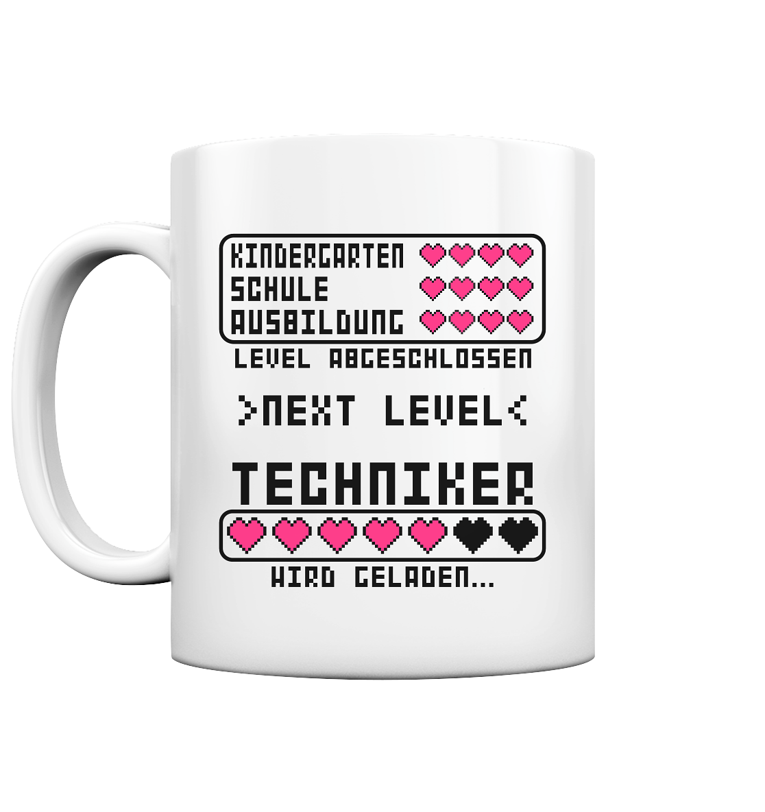 Geschenk für Angehende Techniker Tasse pink