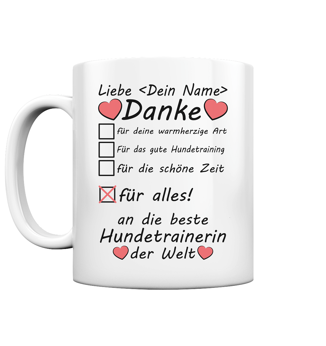 Beste Hundetrainerin der Welt | Danke Geschenk 2