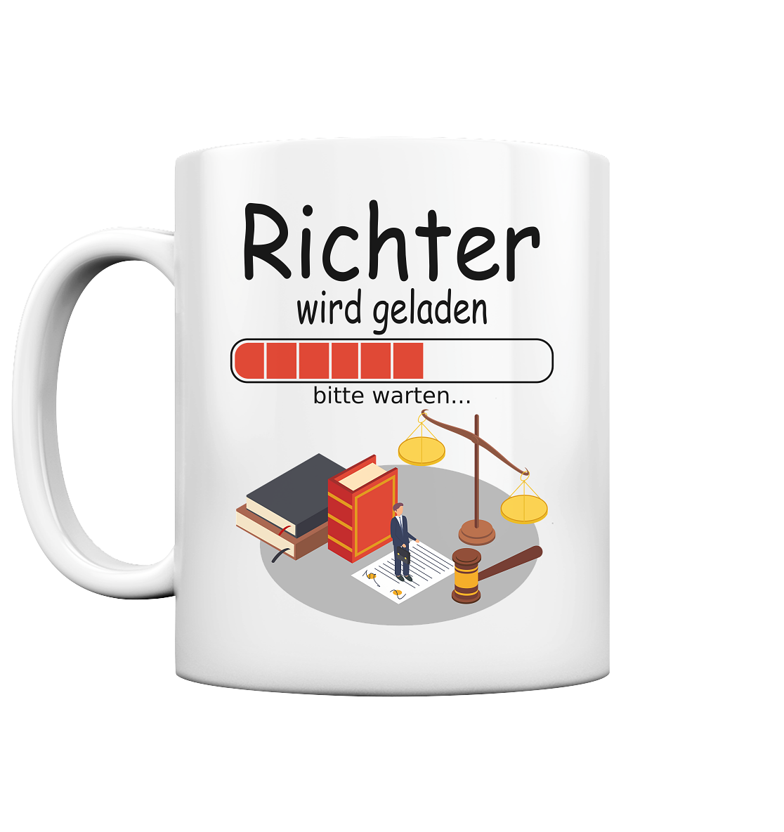Angehender Richter werden | Geschenk Tasse 2