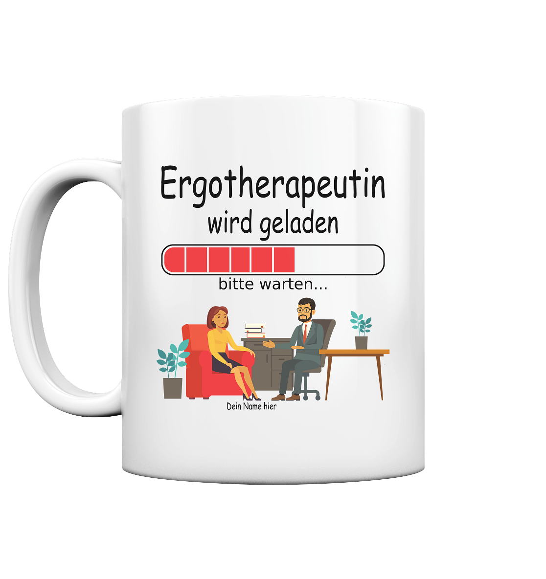 Angehende Ergotherapeutin | Geschenk | zur Ausbildung tasse 2