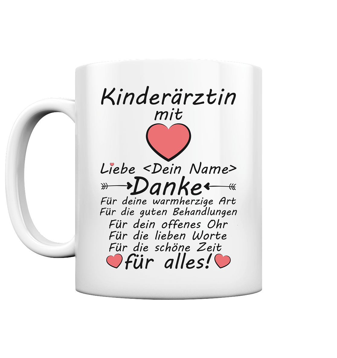 Danke Kinderärztin | Kleines Geschenk für Betreuung 2