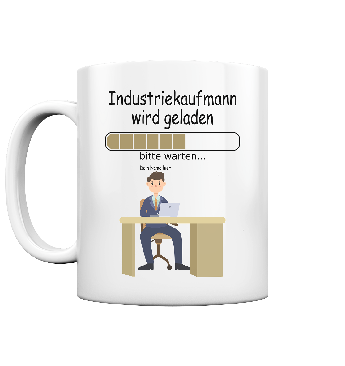 Industriekaufmann Ausbildung | Geschenk tasse mit Namen 2