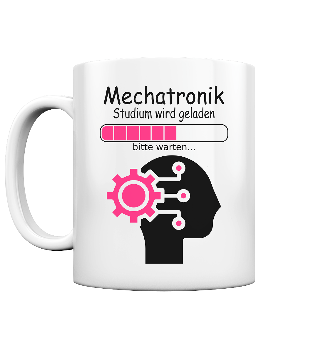 Mechatronik Studium Bachelor | Studentin Geschenk tasse pink