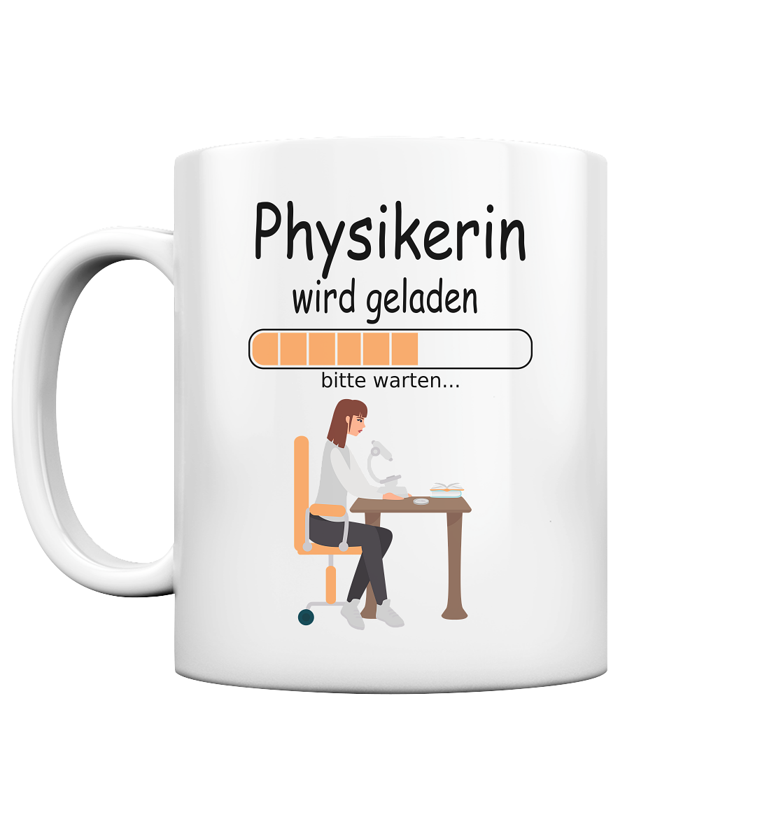Geschenk für Angehende Physikerin - Tasse wird geladen 2