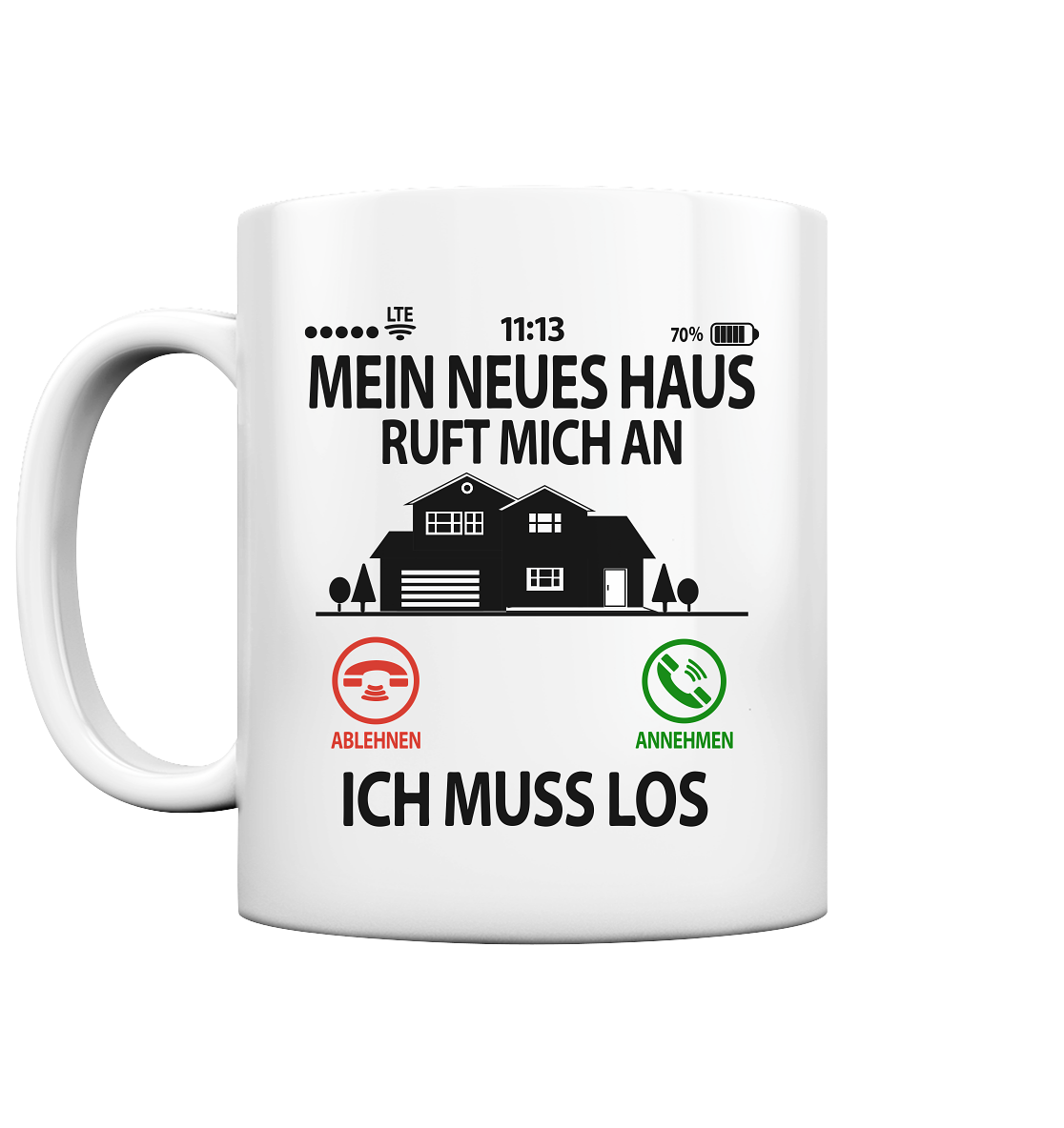 Angehende Bauherren | Geschenk | Tasse mit Spruch 2