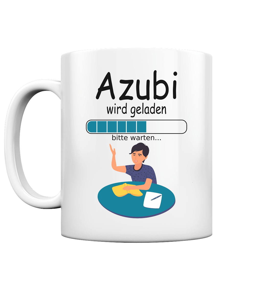 Willkommensgeschenk Geschenk für neue Azubi Azubine Ausbildungsbeginn Tasse