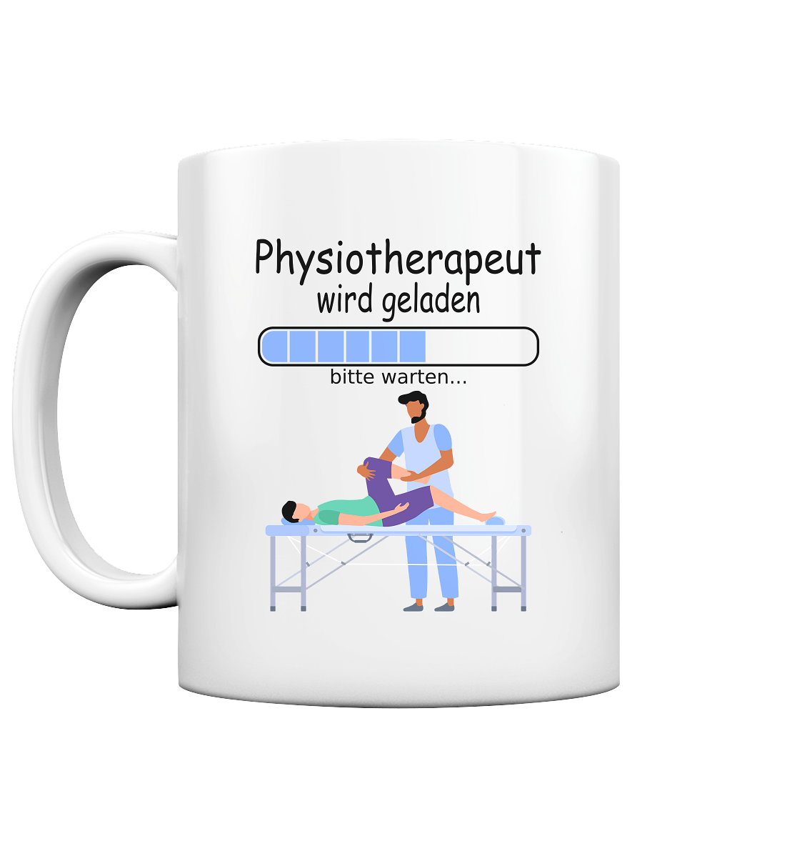 Geschenk für Angehende Physiotherapeuten Physiotherapeutin Tasse