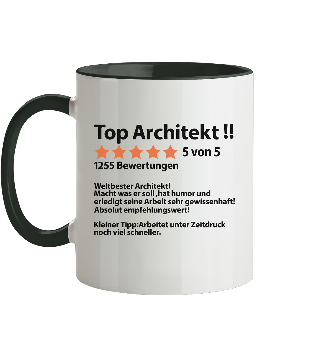 Abschiedsgeschenk Architekt Tasse für Kollegen