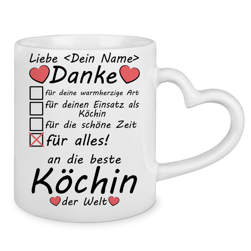 Bester Koch Tasse | Dankeschön Geschenk