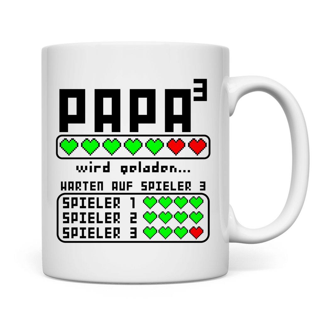 3. Kind Schwangerschaft Verkünden Papa | Geschenk tasse 2