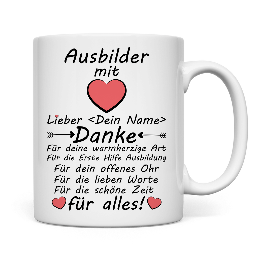 Erste Hilfe Ausbilder | Geschenk Tasse 2
