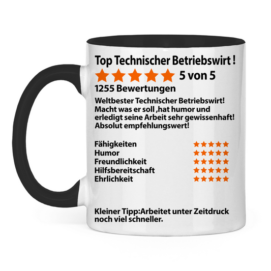 Technischer Betriebswirt | Geschenk | Tasse Abschied beste