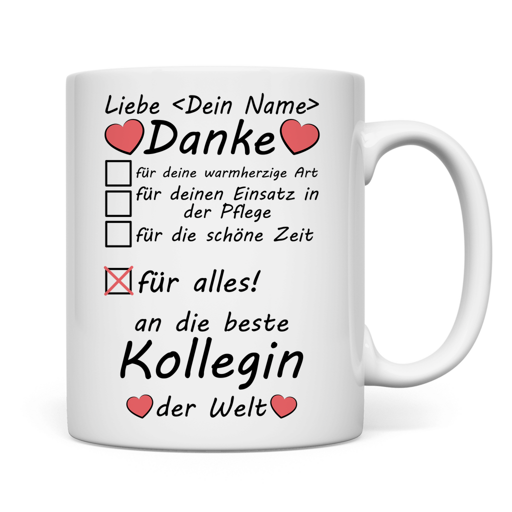 Pflege Kollegin | Lieblingskollegin | Geschenk  Tasse 2
