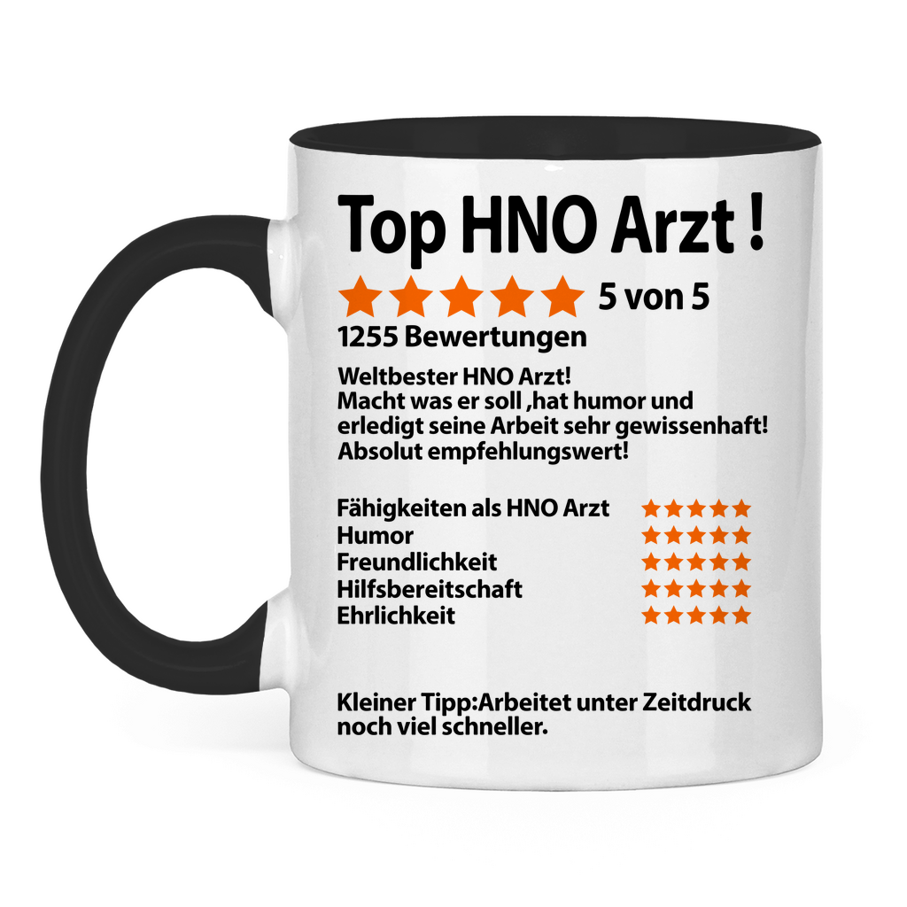 HNO Arzt | Geschenk | Abschied Tasse