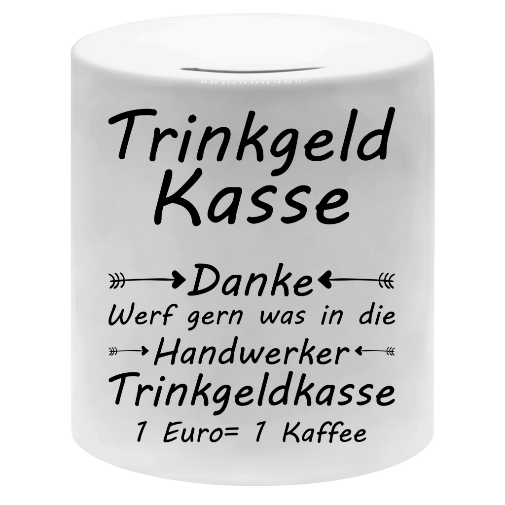 Handwerker Trinkgeld Spardose | Trinkgeldkasse