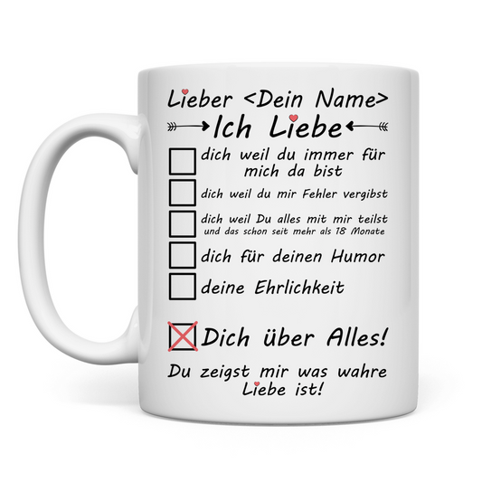 18. Monate Beziehung | Geschenk | Tasse