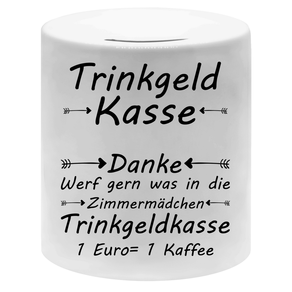 Zimmermädchen Spardose | Hotel Trinkgeldkasse  