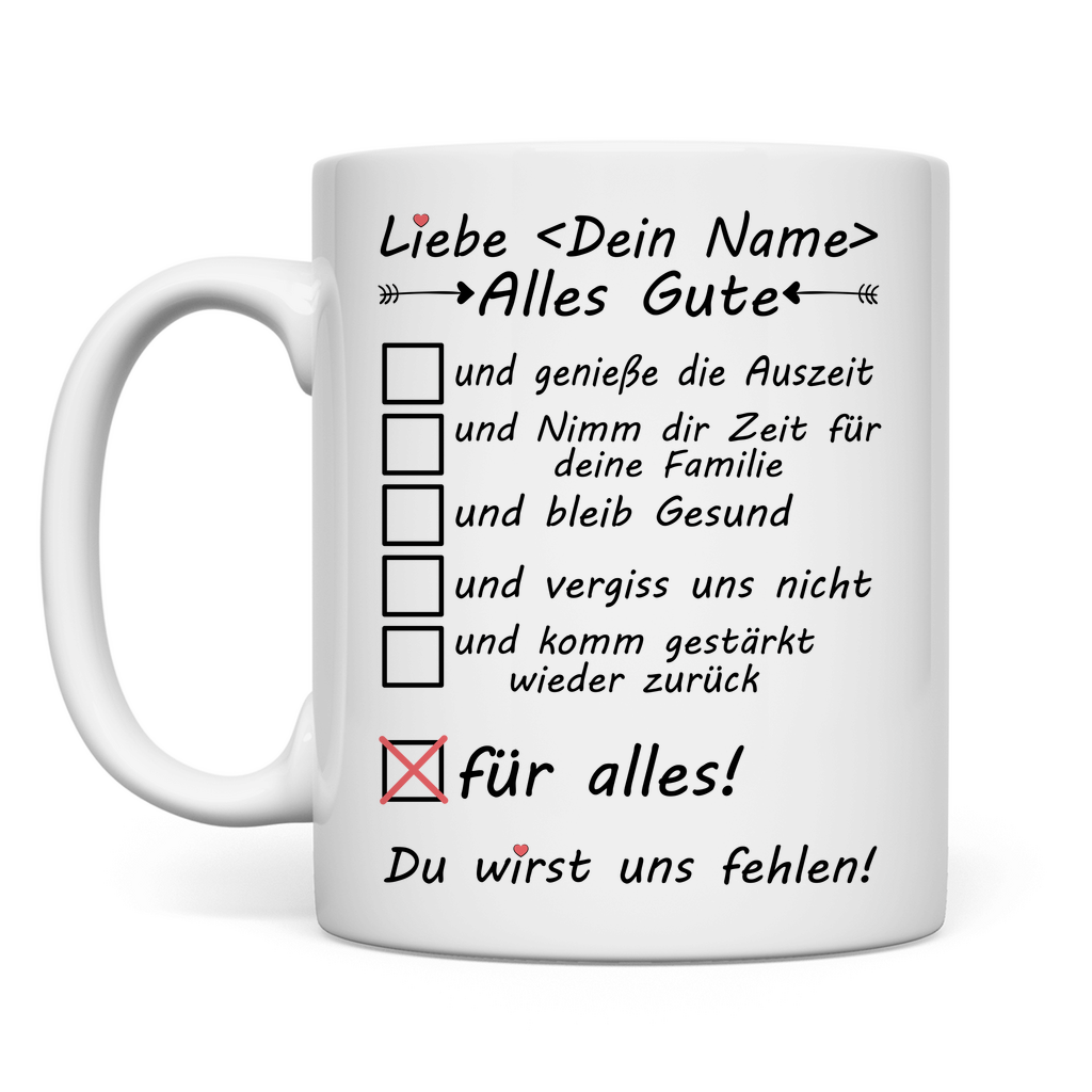 Kleine Auszeit Lehrerin | Geschenk   Tasse