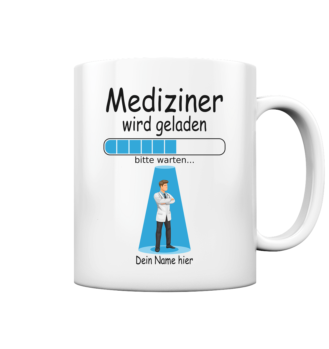 Angehender Medizinstudent Tasse zu Beginn Medizinstudium Personalisiert