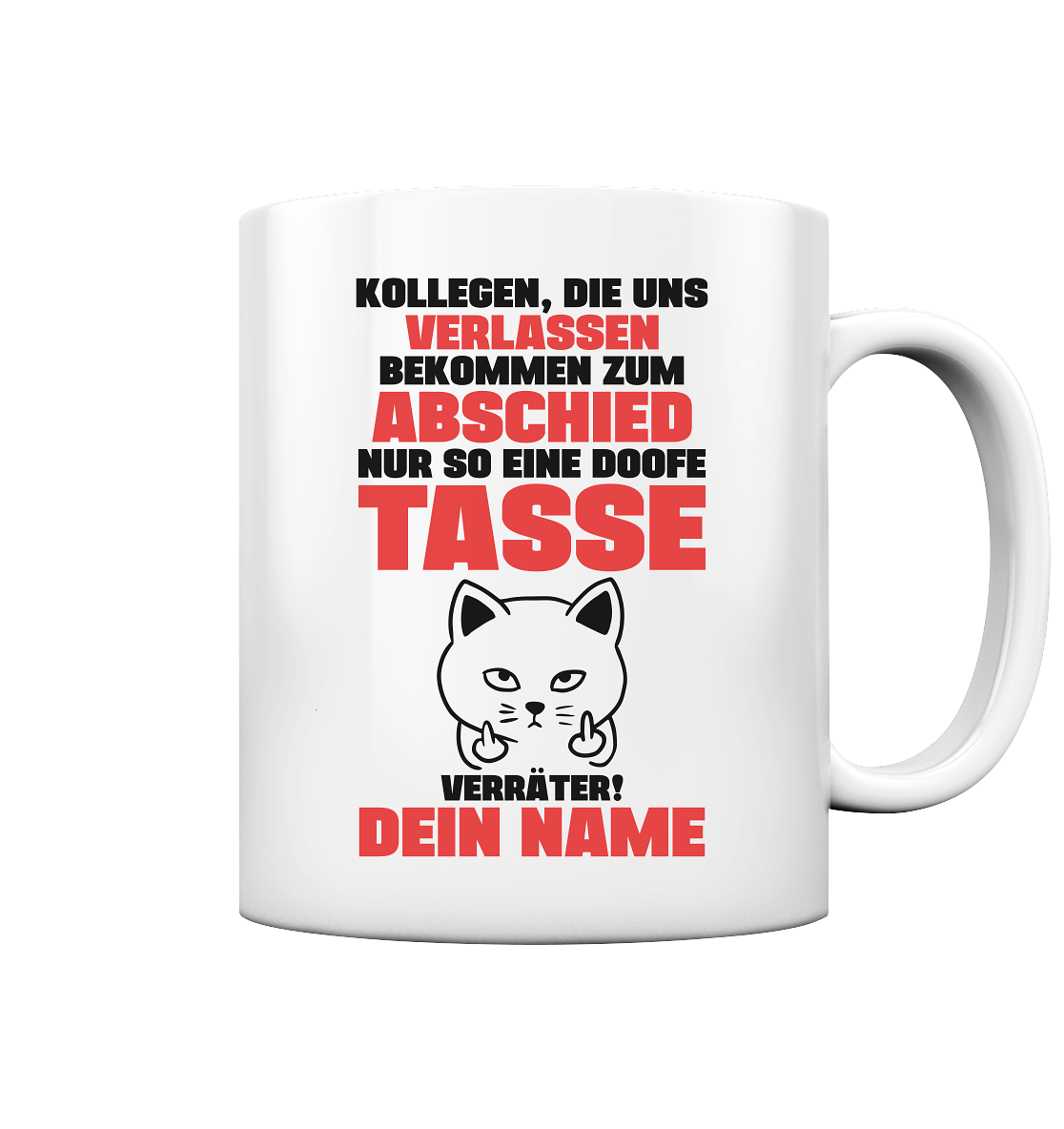 Kollege verlässt das Unternehmen Geschenk