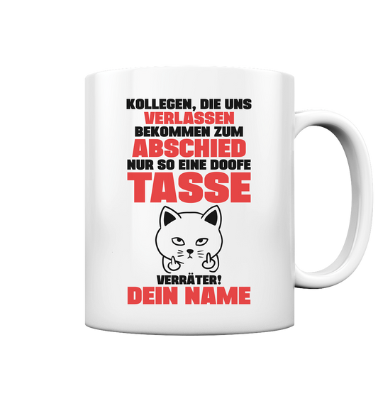 Kollege verlässt das Unternehmen Geschenk