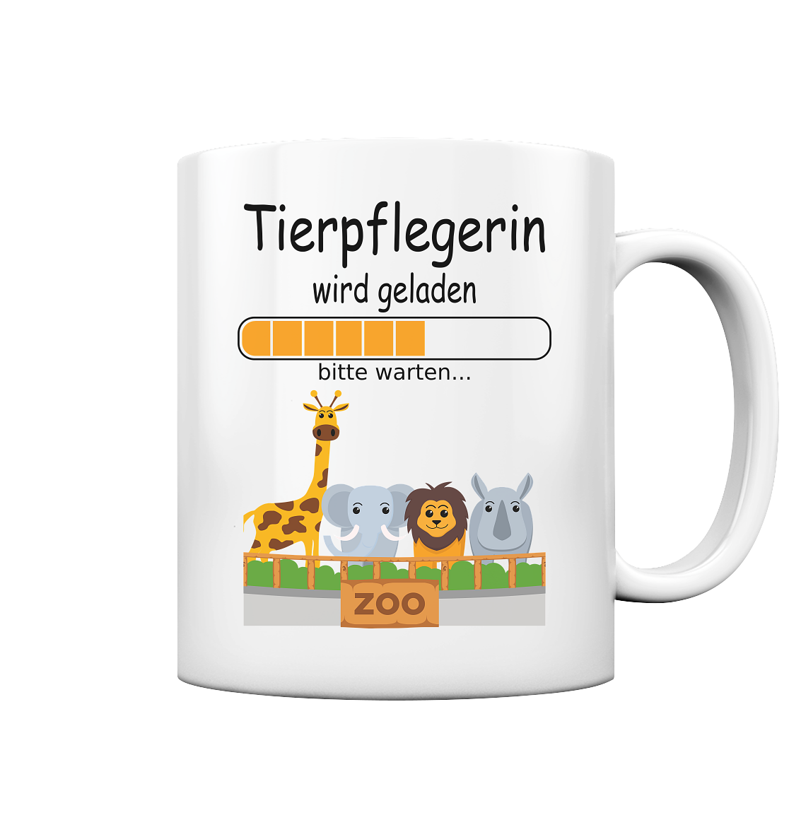 Tierpflegerin Ausbildung | Geschenk fürs 1. Ausbildungsjahr tasse