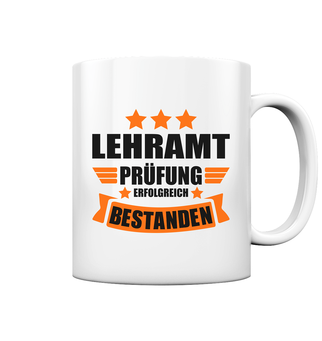 Geschenk zur bestandenen Lehramtsprüfung Lehramt Staatsexamen Tasse
