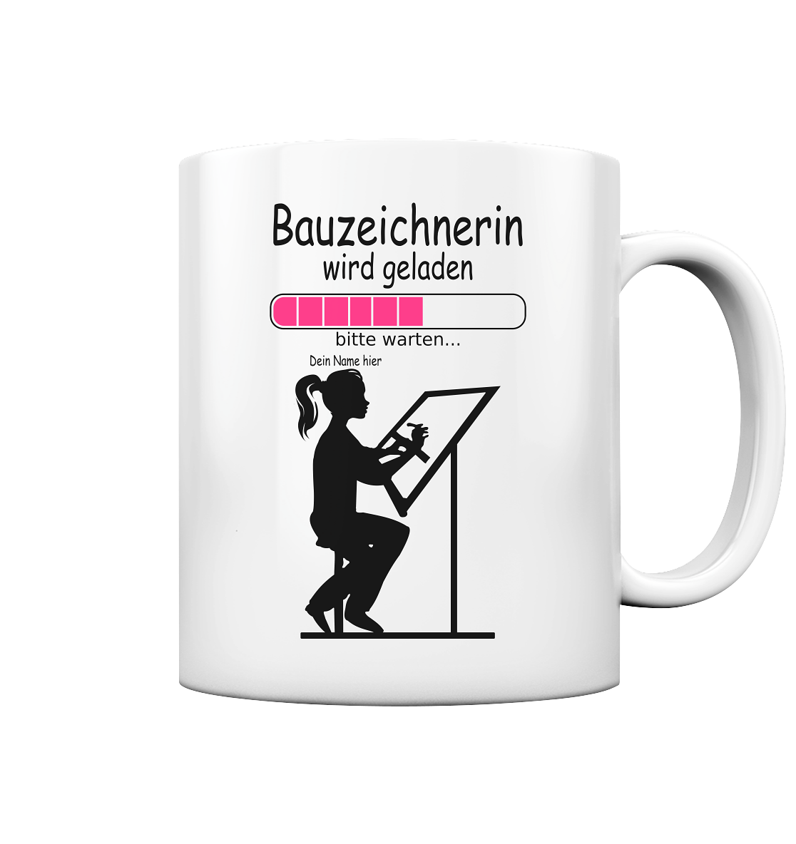 Bauzeichnerin Ausbildungsbeginn | Tasse 