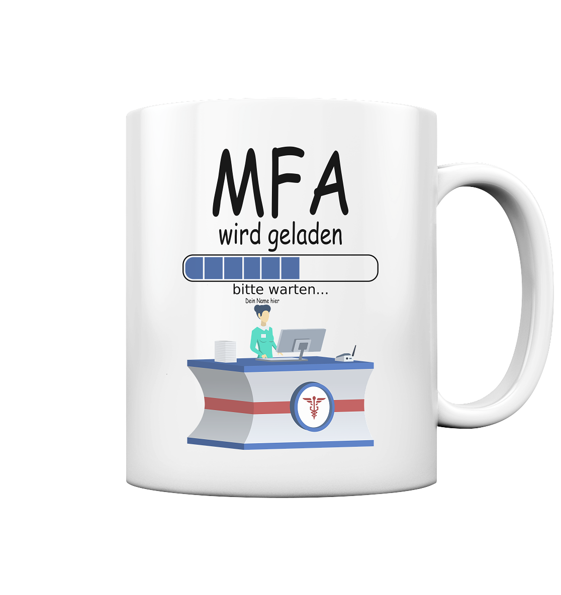 MFA Ausbildung Tasse | mit deinen Namen