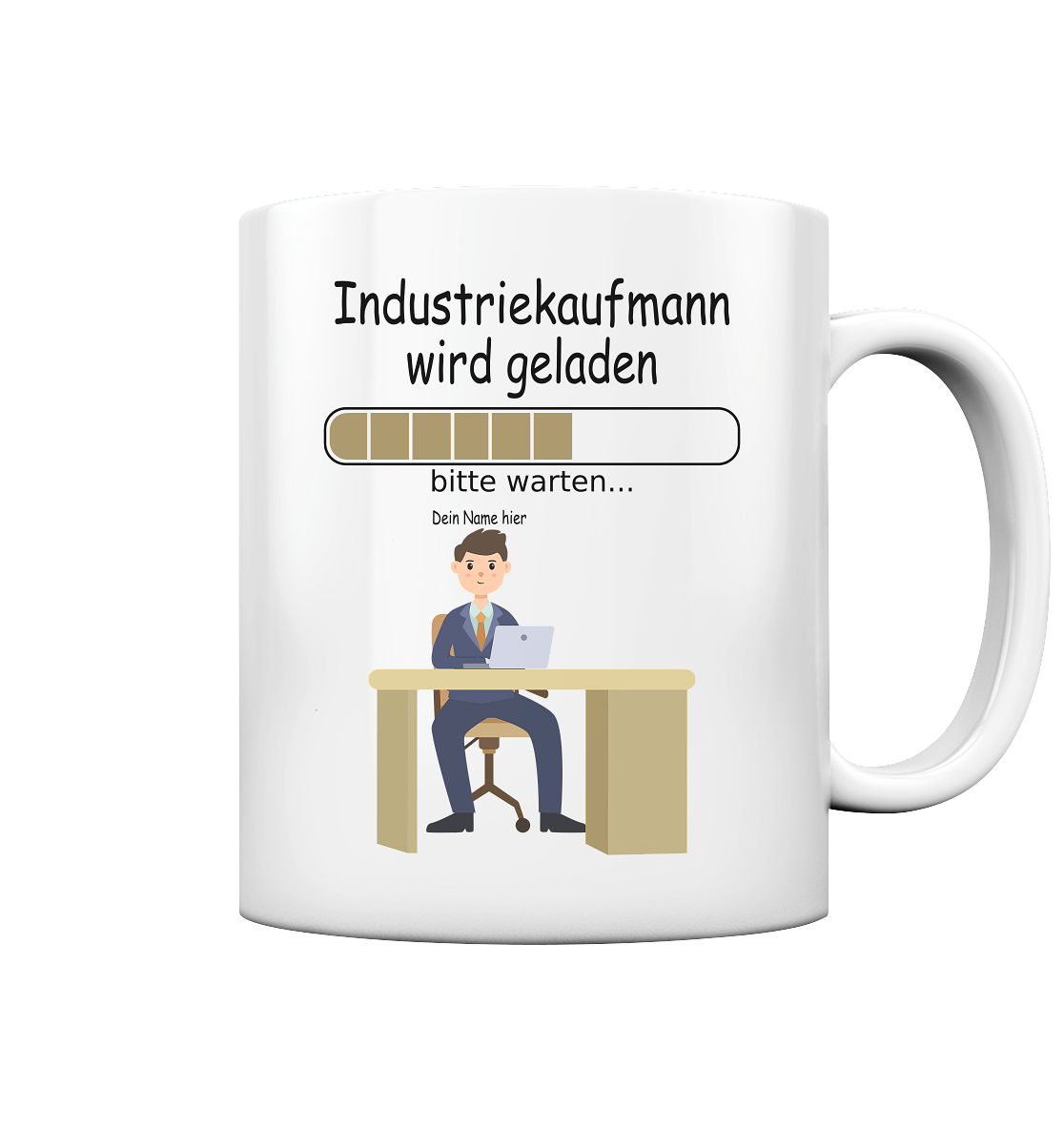 Industriekaufmann Ausbildung | Geschenk tasse mit Namen