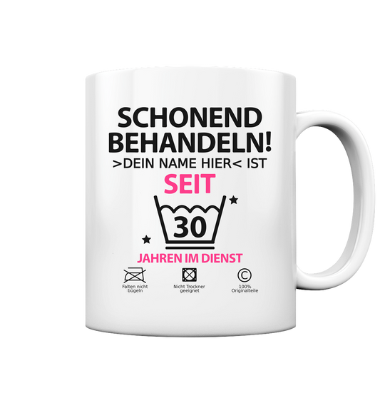  30 Jahre Jubiläum von Kollegin | Tasse | Personalisierbar