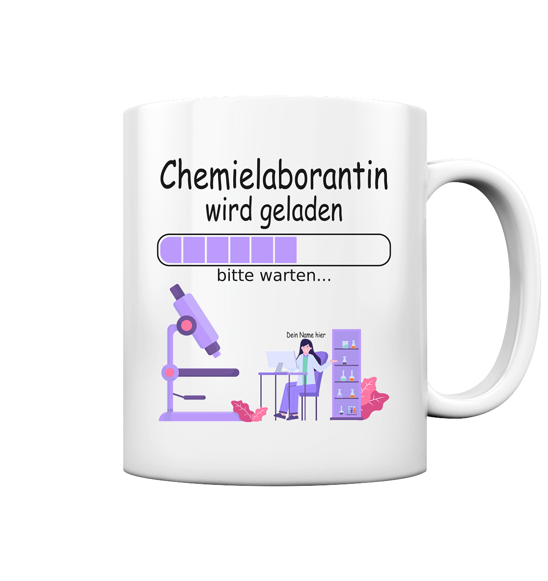 Chemielaborantin Ausbildung | Geschenk tasse 2