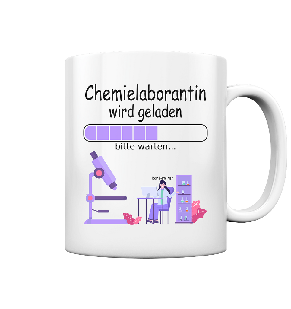 Chemielaborantin Ausbildung | Geschenk tasse 2
