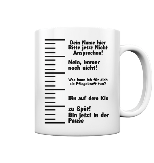Tasse Pflegekraft | Personalisiert mit Namen