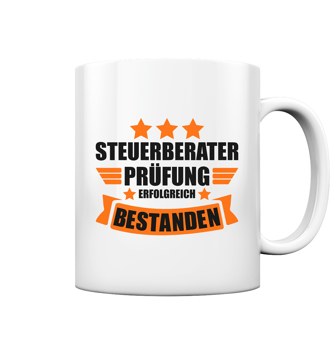 Steuerberaterprüfung bestanden Geschenk - Zeit für eine Siegertasse!