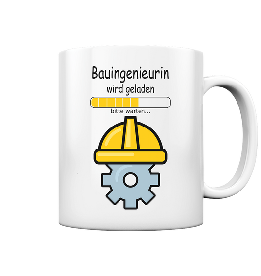 Bauingenieurin in Ausbildung  | Tasse mit Spruch