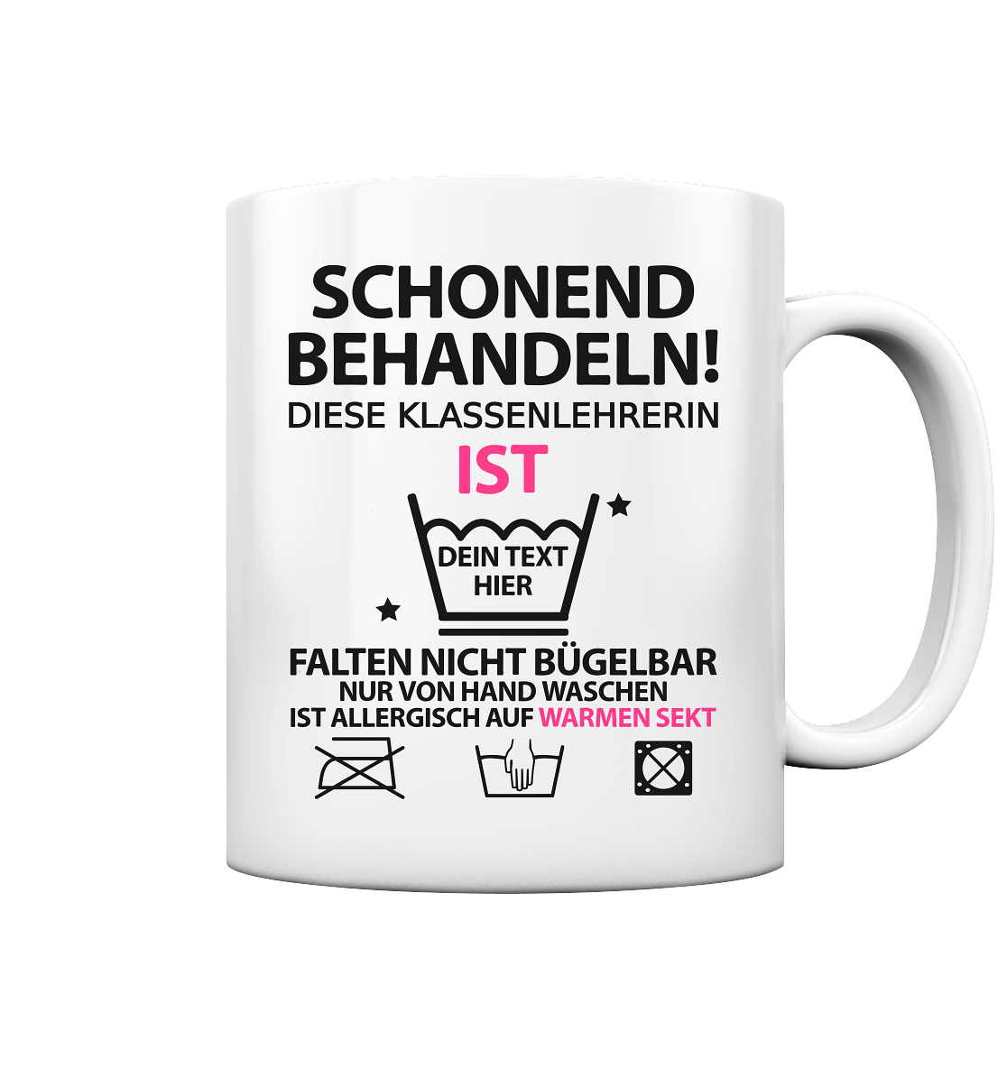 Geburtstagsgeschenk Klassenlehrerin Geburtstag Geschenk als Tasse